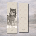 Maple the Horse | “I Am Strong” Affirmation Bookmark