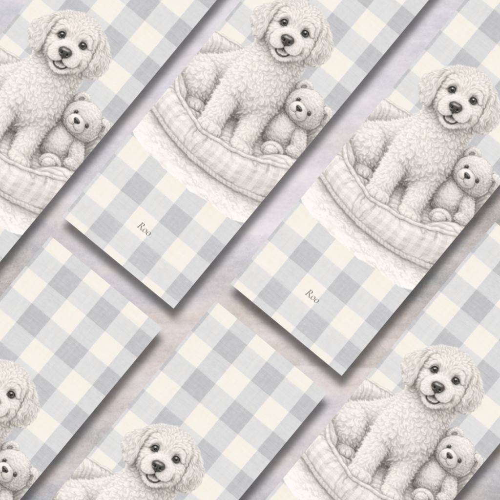 Roo the Dog | “I Am Caring” Affirmation Bookmark