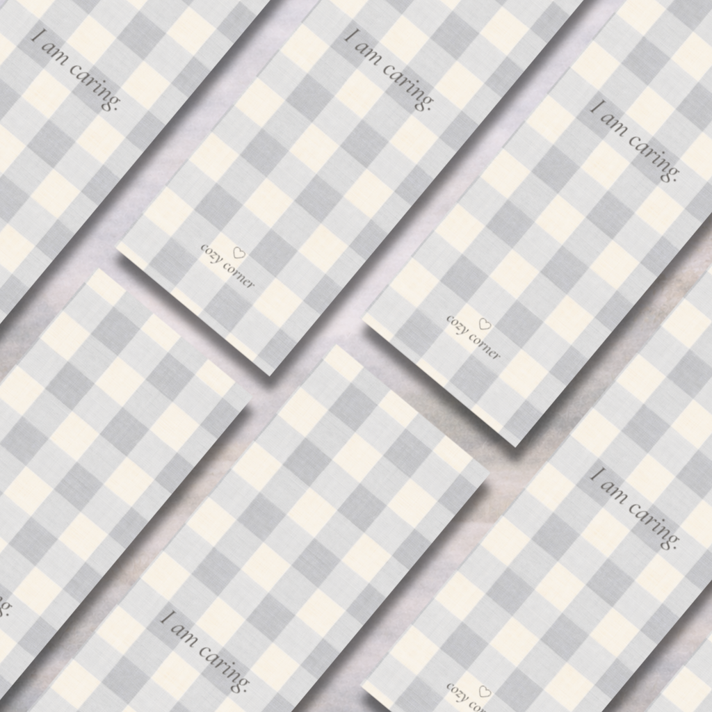 Roo the Dog | “I Am Caring” Affirmation Bookmark