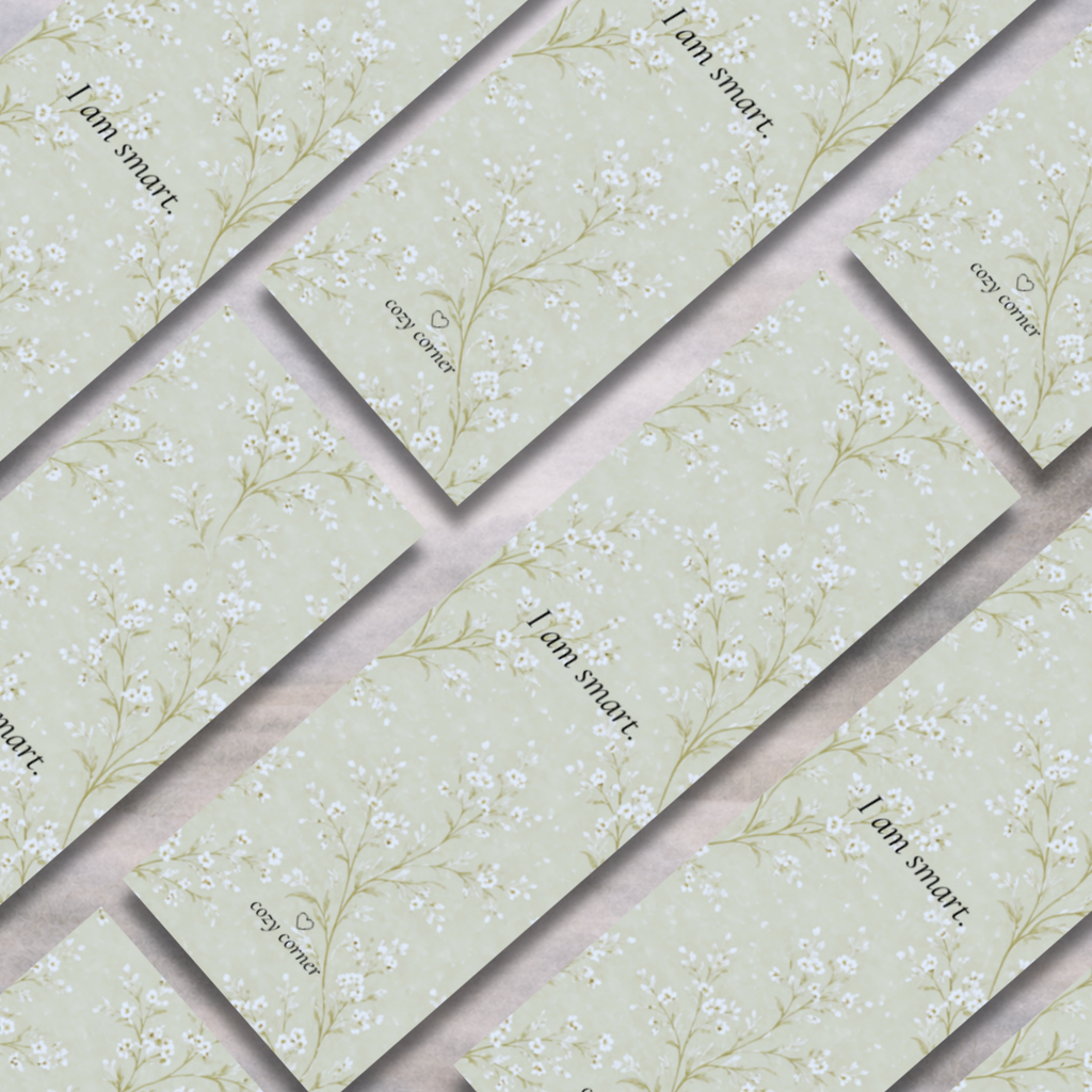 Solomon the Sloth | “I Am Smart” Affirmation Bookmark