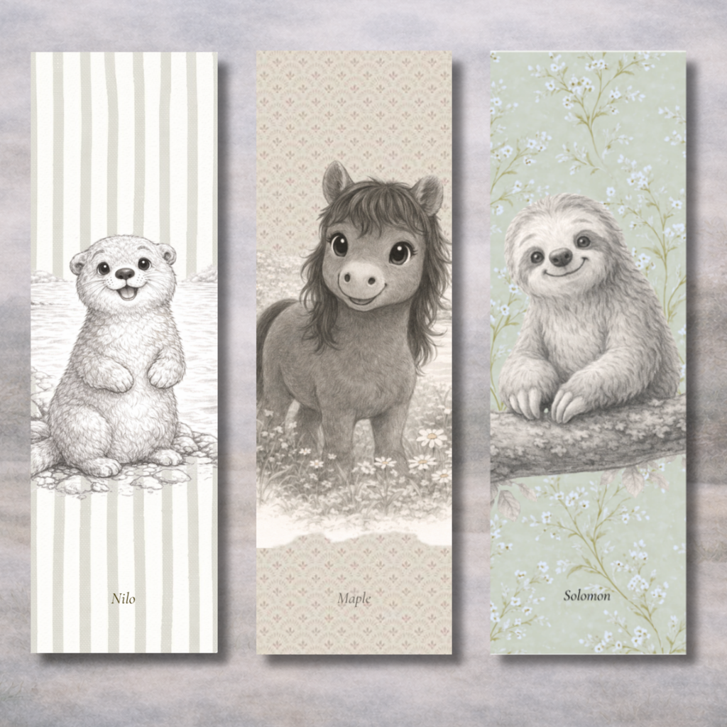 Maple the Horse | “I Am Strong” Affirmation Bookmark