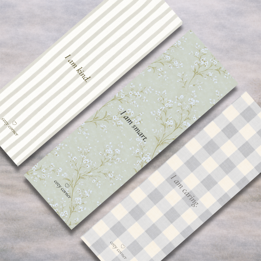 Solomon the Sloth | “I Am Smart” Affirmation Bookmark