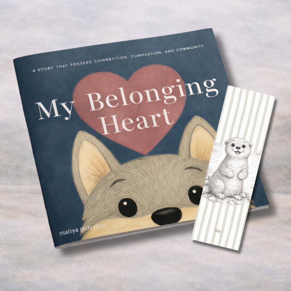 Nilo the Sea Otter | “I Am Kind” Affirmation Bookmark