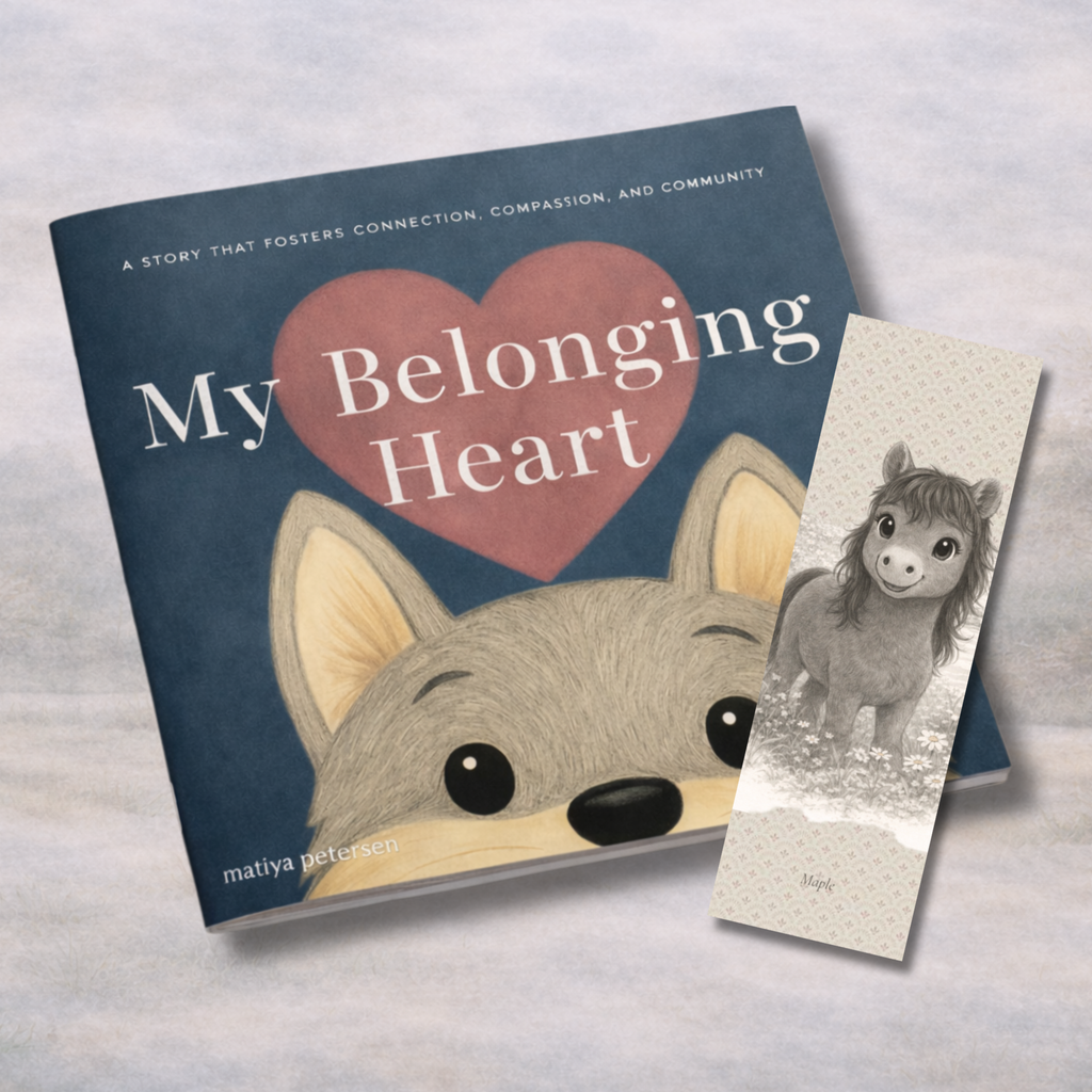 Maple the Horse | “I Am Strong” Affirmation Bookmark
